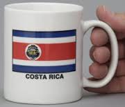 Costa Rica Flag Coffee Mug