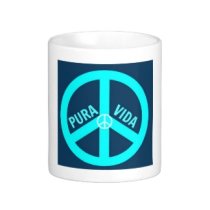 Costa Rica Pura Vida Coffee Mug