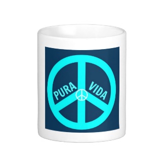 Costa Rica Pura Vida Coffee Mug