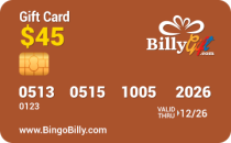 $45 Gift Card